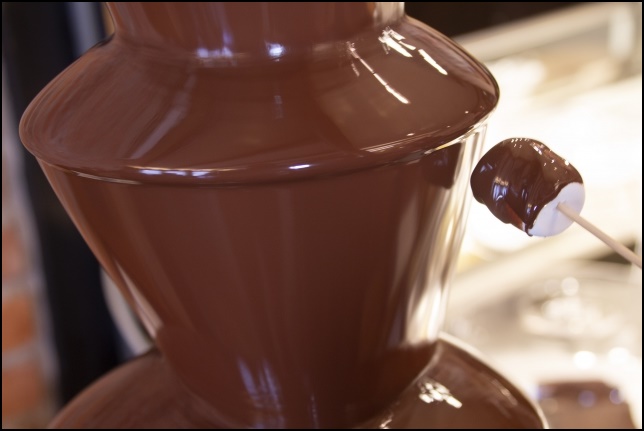 チョコレートフォンデュの画像
