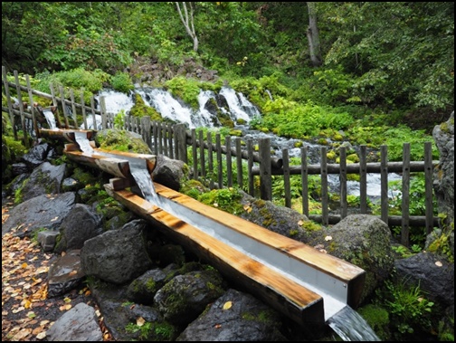 京極名水ふきだし公園の画像